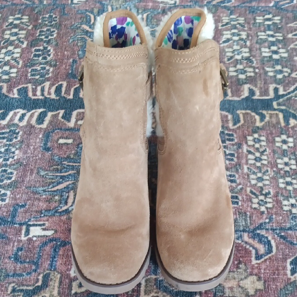 UGG Tan Suede Winter Boots